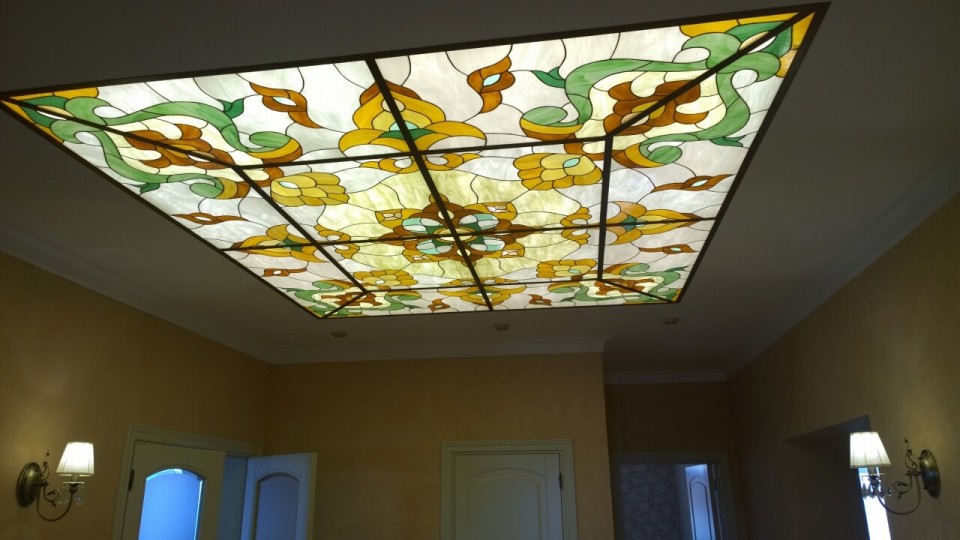 Заказать световой потолок с фотопечатью в г. Кашин